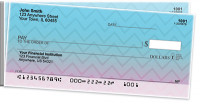 Sunset Chevron Side Tear Personal Checks | STGEP-001