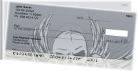 Stylish Skulls Side Tear Personal Checks | STGEP-60