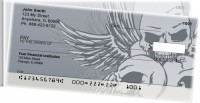 Stylish Skulls Side Tear Personal Checks | STGEP-60