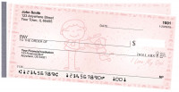 Dad is my Hero Side Tear Personal Checks | STLOV-26