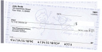 Dad is my Hero Side Tear Personal Checks | STLOV-26