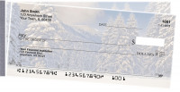 Snowy Woodland Side Tear Checks | STNAT-86