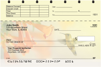 Tranquil Birds Top Stub Checks | TSANI-001