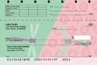 Retro Dragonflies Top Stub Checks | TSANI-008