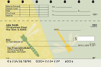 Retro Dragonflies Top Stub Checks | TSANI-008