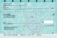 Swirl Art Top Stub Checks | TSANI-010