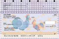 Country Rooster Top Stub Checks | TSANI-013