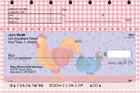 Country Rooster Top Stub Checks | TSANI-013