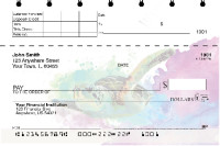 Elegant Sea Turtles Top Stub Checks | TSANI-017