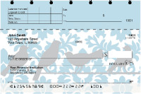 Baroque Birds Top Stub Checks | TSANI-020