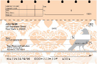 Baroque Birds Top Stub Checks | TSANI-020