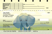 Baby Animals Top Stub Personal Checks | TSANK-73