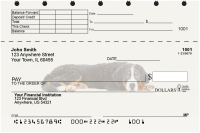Bernese Mountain Dog Top Stub Checks | TSDOG-93