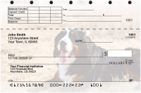 Bernese Mountain Dog Top Stub Checks | TSDOG-93