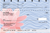 Water Lilies Top Stub Checks | TSFLO-004