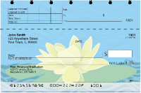 Water Lilies Top Stub Checks | TSFLO-004