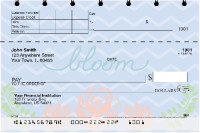 Spring Sayings Top Stub Checks | TSFLO-006