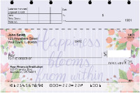 Happiness Blooms From Within Top Stub Checks | TSFLO-010
