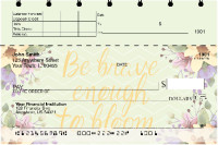 Happiness Blooms From Within Top Stub Checks | TSFLO-010