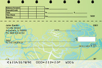 Stylistic Flowers Top Stub Checks | TSFLO-95