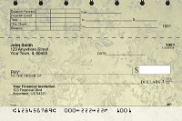 Vintage Baroque Top Stub Checks | TSFLO-97