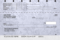 Vintage Baroque Top Stub Checks | TSFLO-97