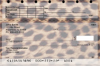 Animal Prints Top Stub Personal Checks | TSGEO-29