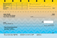 Sunset Chevron Top Stub Personal Checks | TSGEP-001