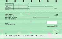 Pop of Flowers Top Stub Checks | TSGEP-82