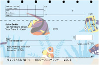 Whimsical Fish Top Stub Checks | TSGEP-87