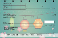 Oriental Lanterns Top Stub Checks | TSGEP-95
