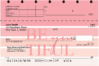 Hello, Gorgeous Top Stub Personal Checks | TSLOV-21