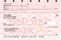 Hello, Gorgeous Top Stub Personal Checks | TSLOV-21