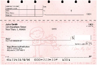 Dad is my Hero Top Stub Personal Checks | TSLOV-26