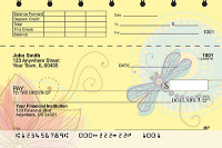 Garden Dragonflies Top Stub Checks | TSNAT-78
