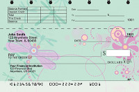 Garden Dragonflies Top Stub Checks | TSNAT-78