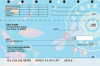 Garden Dragonflies Top Stub Checks | TSNAT-78