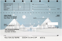 Silent Snowscapes Top Stub Checks | TSNAT-85