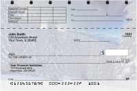 Snowy Woodland Top Stub Checks | TSNAT-86