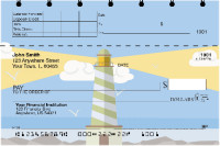 Splendid Lighthouse Top Stub Checks | TSSCE-001