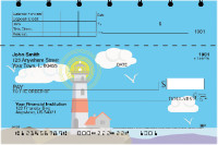 Splendid Lighthouse Top Stub Checks | TSSCE-001