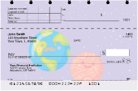 Happy Solar System Top Stub Checks | TSSPA-07