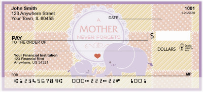 A Mother's Love Personal Checks | ANI-004