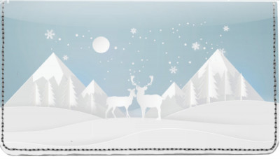 Silent Snowscapes Leather Cover | CDP-NAT85