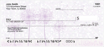Blow Me Away Personal Checks | FLO-011