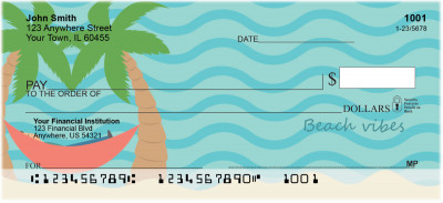 Summer Vibes Personal Checks | FUN-005