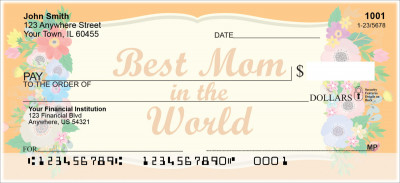 Mother's Day Personal Checks | LOV-25