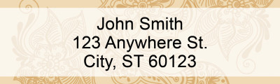 Henna Address Labels | LRABS-86