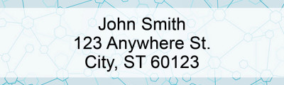 Stylistic Science Address Labels | LREDU-10