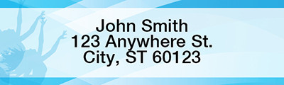 Dancing With Style Address Labels  | LRFUN-92